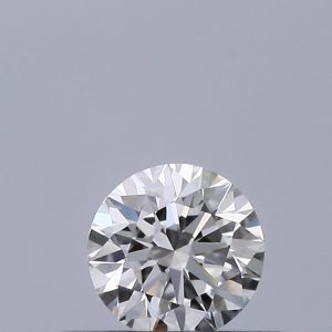 Round 0.25ct F VVS1 Excellent Excellent Excellent None