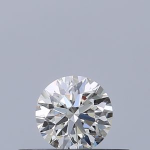 Round 0.25ct F VVS1 Excellent Excellent Excellent None