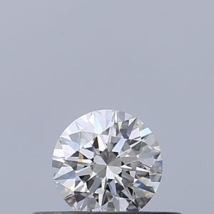Round 0.25ct F VVS2 Excellent Excellent Excellent None