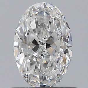 Oval 0.60ct D VVS1 Excellent Excellent Excellent None