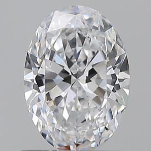 Oval 0.70ct D VVS2 Excellent Excellent Excellent None