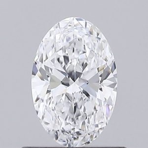 Oval 0.52ct D VVS2 Excellent Excellent None