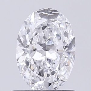 Oval 0.74ct D VVS2 Excellent Very Good None