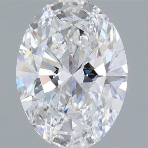 Oval 2.00ct D VVS2 Excellent Excellent None