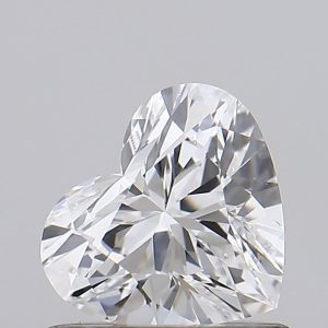 Heart 0.70ct D VVS2 Excellent Excellent None