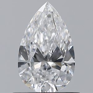 Pear 0.70ct D VS2 Excellent Excellent Excellent None