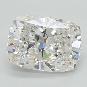 Cushion 4.10ct F VS1 Excellent Excellent None