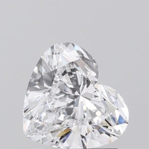 Heart 1.52ct D VVS2 Excellent Excellent None