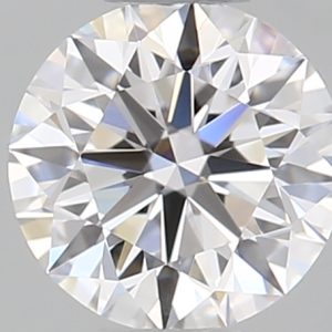 Round 0.41ct D VVS2 Excellent Excellent Excellent None