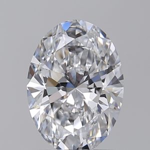 Oval 1.55ct D VVS1 Excellent Excellent Excellent None