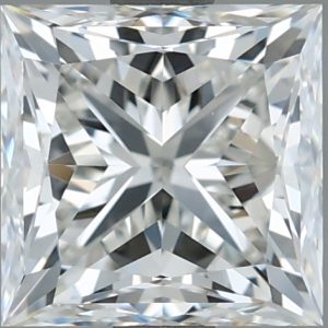 Princess 1.51ct Fancy G VVS2 Very Good Excellent Excellent None