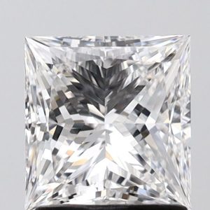 Princess 1.52ct D VVS2 Excellent Excellent None