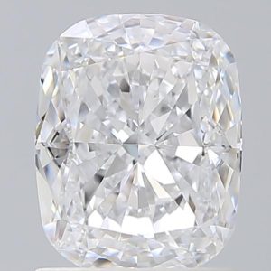 Cushion 1.57ct D VVS2 Excellent Excellent None