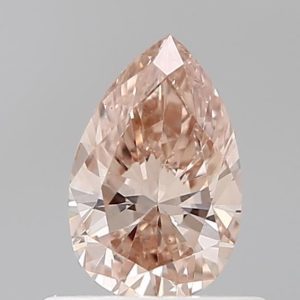 Pear 0.58ct O-P VS1 Very Good Very Good Faint