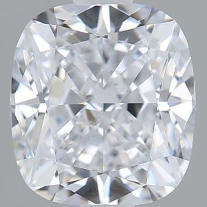 Cushion 1.54ct D VVS2 Excellent Excellent None