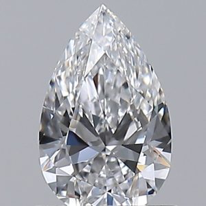 Pear 0.70ct D VVS1 Excellent Excellent Excellent None