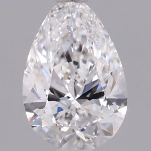 Pear 1.00ct D VVS1 Excellent Excellent None