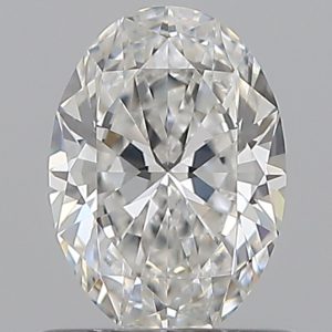 Oval 0.70ct F VVS2 Excellent Excellent Excellent Faint