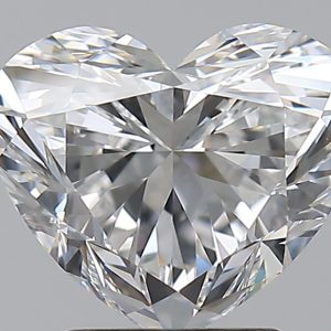 Heart 3.01ct E VVS2 Excellent Excellent Excellent Faint