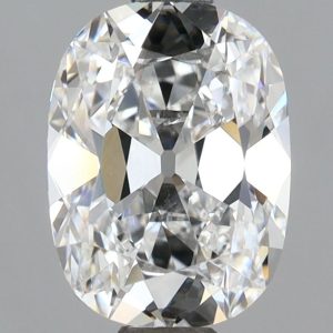 Cushion 2.09ct D VVS2 Excellent Excellent None