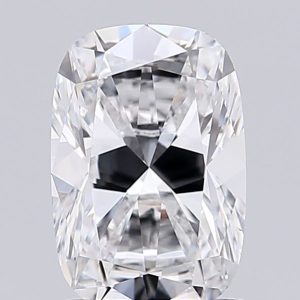 Cushion 2.08ct D VVS2 Excellent Excellent None