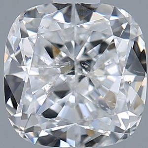 Cushion 1.01ct D SI2 Very Good Excellent Very Good None