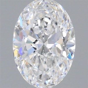 Oval 1.02ct D VVS1 Excellent Excellent None