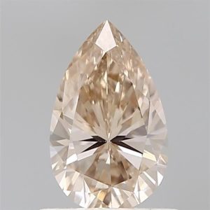 Pear 0.72ct Q-R VS1  Very Good Very Good Faint