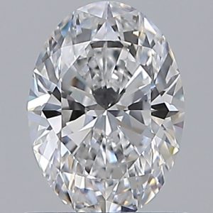 Oval 0.81ct D IF Excellent Excellent Excellent None