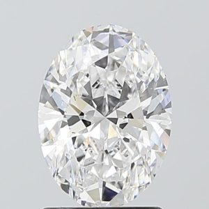 Oval 1.55ct D VVS1 Excellent Excellent None