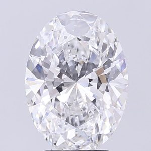Oval 3.33ct D VS1 Excellent Excellent None