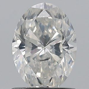 Oval 1.01ct F SI2 Very Good Excellent Excellent None