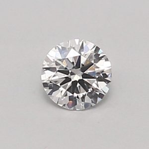 Round 0.26ct D VVS2 Ideal Excellent Excellent None