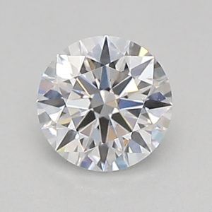 Round 0.26ct D VVS2 Ideal Excellent Excellent None