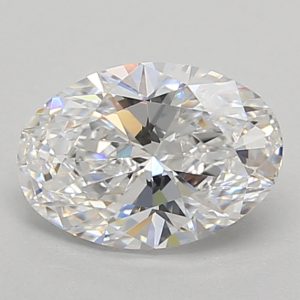 Oval 1.00ct D VVS2 Excellent Excellent Excellent None
