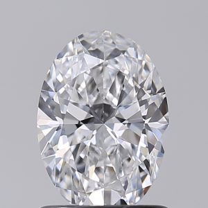Oval 1.01ct D VVS2 Excellent Excellent Excellent None