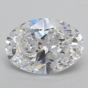 Oval 1.01ct D VVS2 Excellent Excellent Excellent None