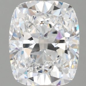 Cushion 2.59ct D VVS2 Excellent Excellent Excellent None