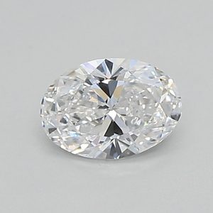 Oval 0.46ct D VS1 Very Good Excellent Very Good None