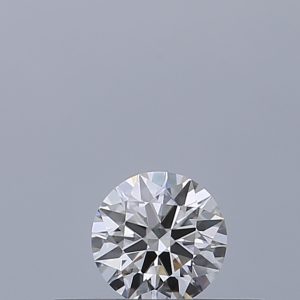 Round 0.19ct D VVS2 Excellent Excellent Excellent None