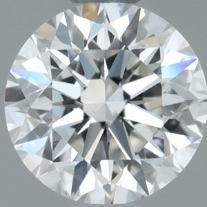Round 0.50ct Fancy F VVS2 Excellent Excellent Excellent None