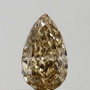 Pear 0.59ct Fancy N/A VVS1 Excellent Good None